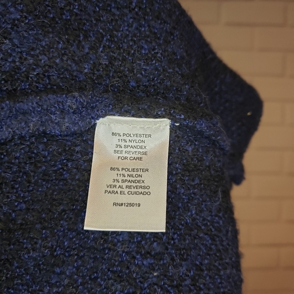 NWT Joseph A. Ombre Grid Cardigan - Picture 9 of 9